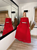 Sukienka AGATA czerwień