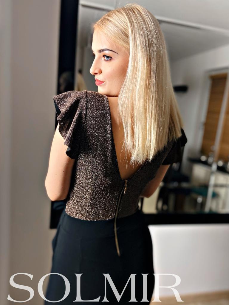Kombinezon LAUREN złoto Kombinezon LAUREN złoto
