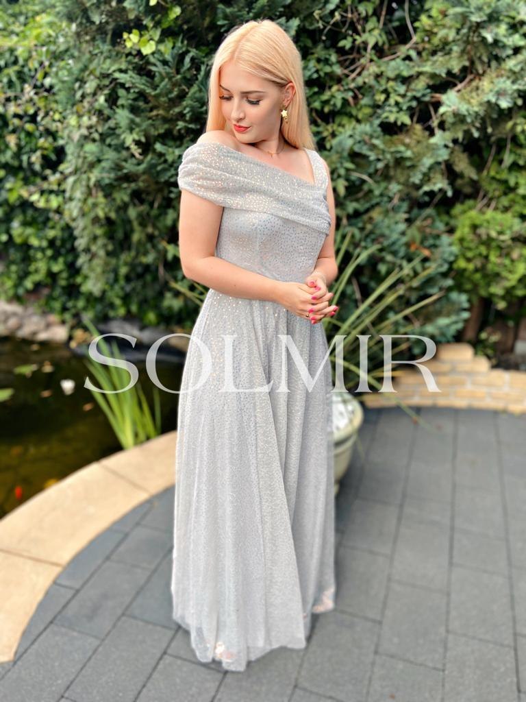 Sukienka RENEE long srebro Sukienka RENEE long srebro