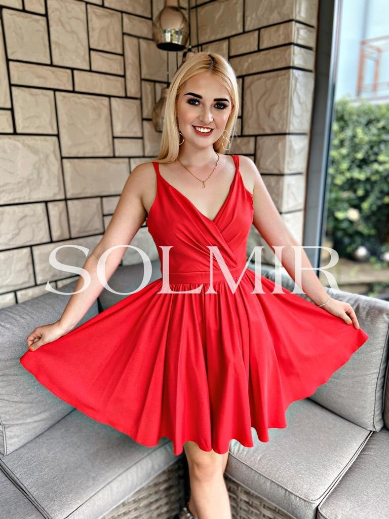 Sukienka ADELE koral Sukienka ADELE koral