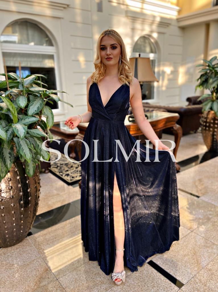 Sukienka ILONA gwiezdny granat Sukienka ILONA gwiezdny granat