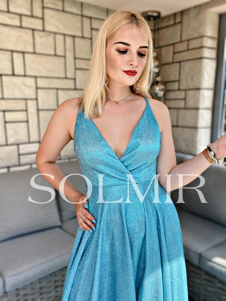 Sukienka ILONA niebieska Sukienka ILONA niebieska