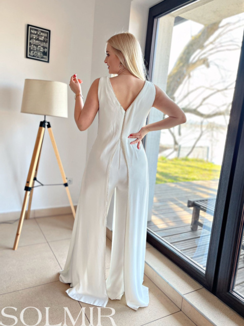 Kombinezon premium ORIENTANA ecru biel