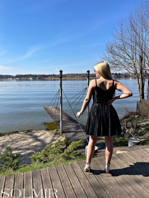Sukienka LUCIANA czerń Sukienka LUCIANA czerń