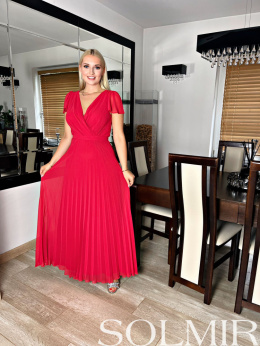 Sukienka ROSA malinowa czerwień
