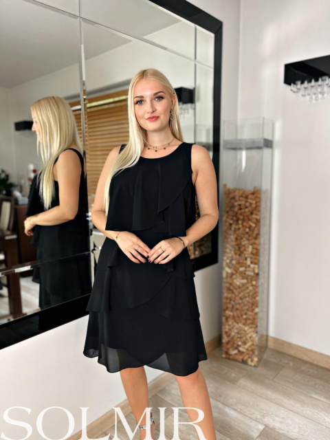 Sukienka WAVES czerń