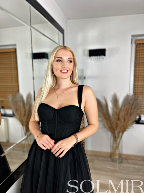 Sukienka BALERINA MAXI czerń Sukienka BALERINA MAXI czerń