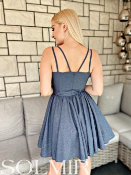 Sukienka ADELE dusty gray