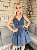Sukienka ADELE dusty gray