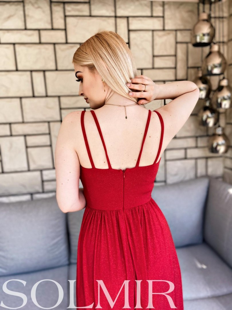 Sukienka GLIMMER czerwień