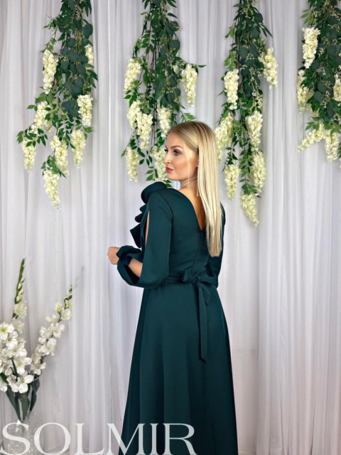 Sukienka AMALFI butelkowa zieleń Sukienka AMALFI butelkowa zieleń