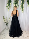 Sukienka WENECJA PLUS SIZE czerń