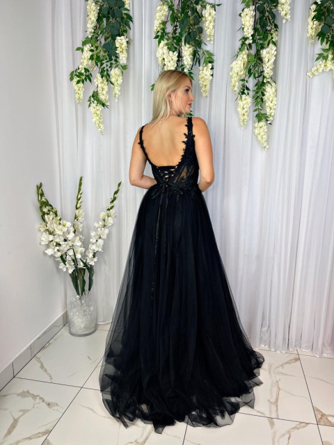 Sukienka WENECJA PLUS SIZE czerń