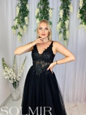 Sukienka WENECJA PLUS SIZE czerń