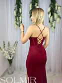 Sukienka MARIEN bordo