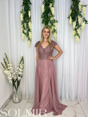 Sukienka DIANA wrzos