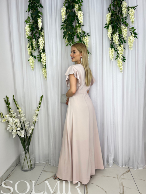 Sukienka ANTELLA pudrowy beż Sukienka ANTELLA pudrowy beż