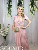 Sukienka ROSA pudrowy róż