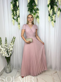 Sukienka ROSA pudrowy róż