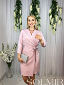 Sukienka BLOOM pudrowy róż