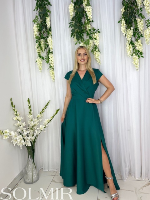 Sukienka LENA butelkowa zieleń Sukienka LENA butelkowa zieleń