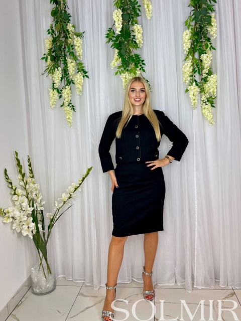 Komplet CHANEL czerń Komplet CHANEL czerń