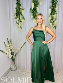 Sukienka ANASTASIA oliwkowa zieleń Sukienka ANASTASIA oliwkowa zieleń