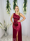 Sukienka LORENA MAXI bordo