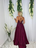 Sukienka ADELINE bordo