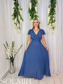 Sukienka ROSA jeansowy niebieski