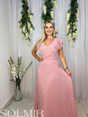 Sukienka ROSALINDA pudrowy róż