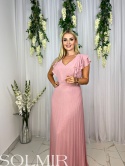 Sukienka ROSALINDA pudrowy róż