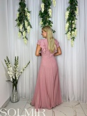 Sukienka ROSALINDA pudrowy róż