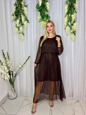 Sukienka SARA czekolada