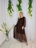 Sukienka SARA czekolada