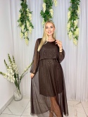 Sukienka SARA czekolada