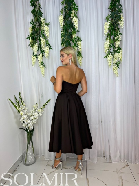 Sukienka VANESSA czekolada/brąz Sukienka VANESSA czekolada/brąz