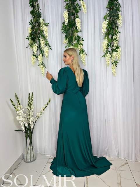 Sukienka premium REGINA turkus Sukienka premium REGINA turkus