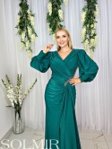 Sukienka premium REGINA turkus