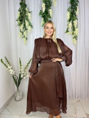 Sukienka ALICE MAXI czekolada Sukienka ALICE MAXI czekolada
