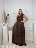 Sukienka ANTONELLA czekolada