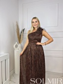 Sukienka ANTONELLA czekolada