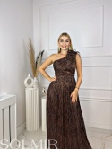 Sukienka ANTONELLA czekolada