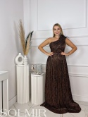 Sukienka ANTONELLA czekolada