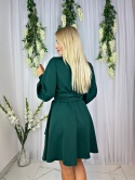 Sukienka LILA butelkowa zieleń