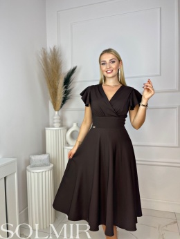 Sukienka LAMIRA czekolada