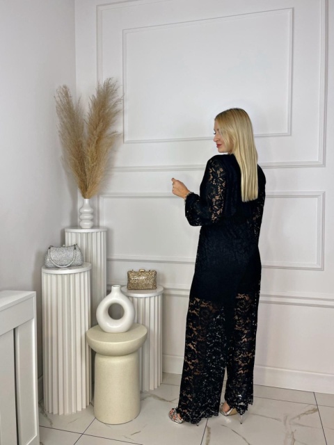 Kombinezon ALEXANDRO koronka czerń