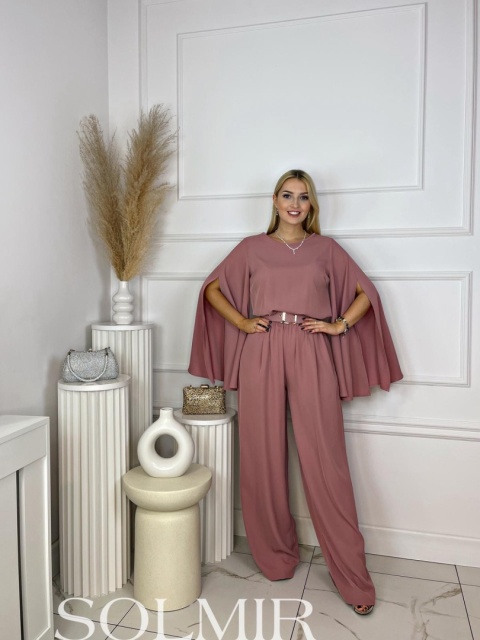 Kombinezon CHERRY brudny róż