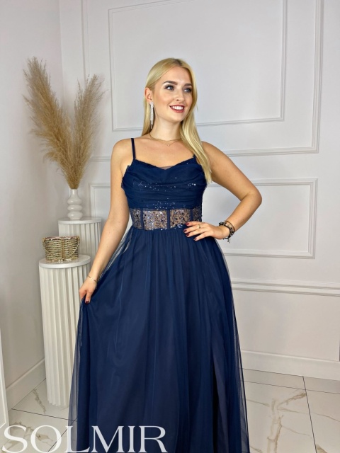 Sukienka ANNALISE granat