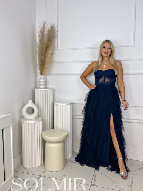 Sukienka ELEONORE granat